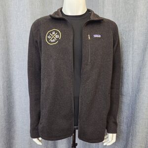 Patagonia Better Sweater Jacket Men's XL Charcoal Gray Full Zip Fleece Lined